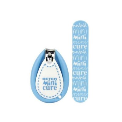 BETER Mini pince &agrave; ongles  Mini Cure + lime &agrave; ongles