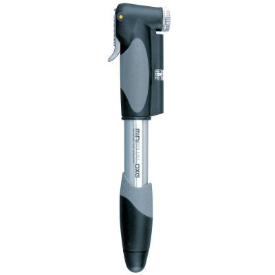 TOPEAK Mini-pompe  Mini DX Master Blaster (avec manom&egrave;tre) - Gris