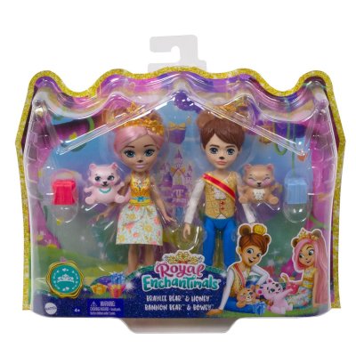 ENCHANTIMALS Mini-poup&eacute;e  Bonita et Bannon Ours