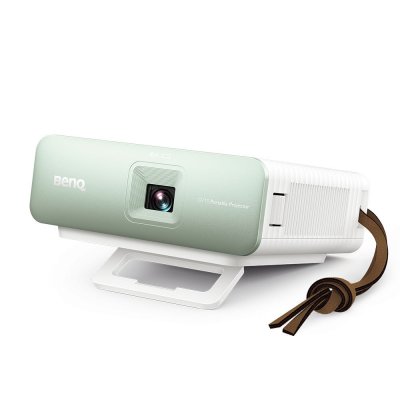 BENQ Mini projecteur LED portable  GV10 Vert et blanc