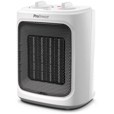 PRO BREEZE Mini Radiateur C&eacute;ramique 2000W, 3 Niveaux de Puissance 