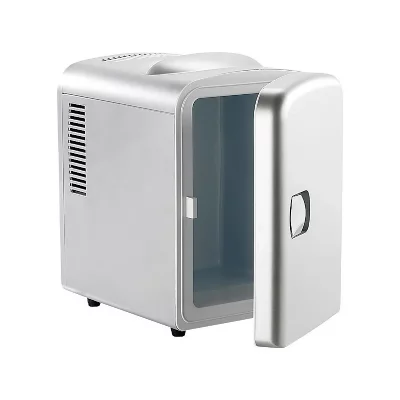 ROSENSTEIN & SOHNE Mini r&eacute;frig&eacute;rateur 2 en 1 avec prise 12 / 230 v - gris NC3401