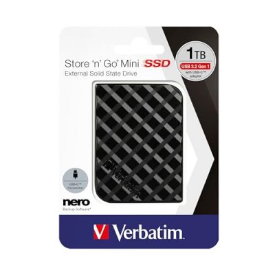 VERBATIM Mini SSD Store'N'Go USB 3.2  - 1 To