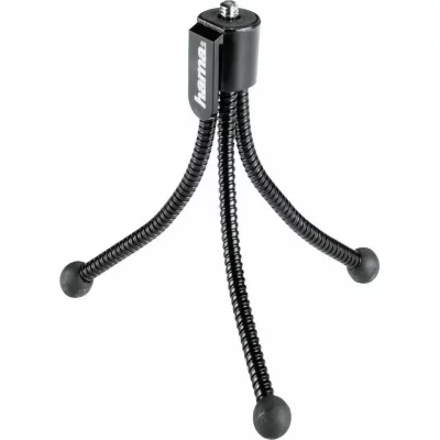 HAMA Mini-tr&eacute;pied Flexi , M, noir - Neuf