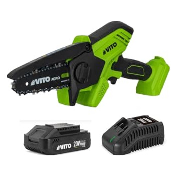 VITO Mini tron&ccedil;onneuse  sans fil 20V + Batterie lithium 2Ah + Chargeur