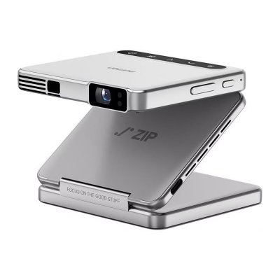 AURZEN Mini vid&eacute;oprojecteur -  - ZIP Gold - DLP 720p - 100 ANSI lm - Batterie 5000 mAh 1h30