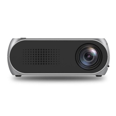 YONIS Mini Vid&eacute;oprojecteur Led Portable 320x240 Hdmi Usb Home Cin&eacute;ma Hd Argent 