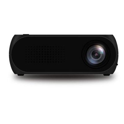 YONIS Mini Vid&eacute;oprojecteur Led Portable 320x240 Hdmi Usb Home Cin&eacute;ma Hd Noir 