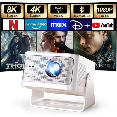 MAGCUBIC Mini Vid&eacute;oprojecteur -  - HY350MAX - 4K/8K - WiFi 6 - Bluetooth 5.4