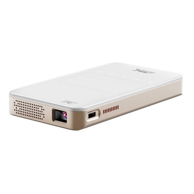 YONIS Mini Vid&eacute;oprojecteur Portable Android 4K Pico Projecteur Intelligent WiFi + SD 32Go Blanc