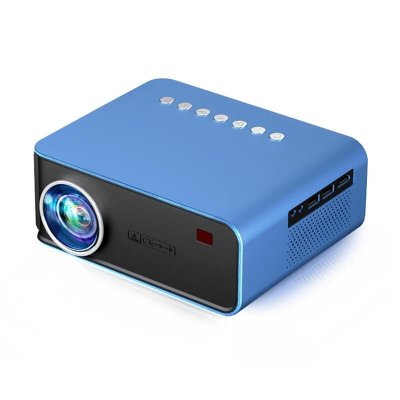 YONIS Mini Videoprojecteur Portable HD 1024x600 1200 Lumens Home Cinema LCD 