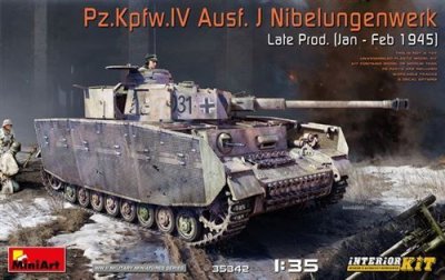 MINIART  MIN35342 1:35-Pz.Kpfw. IV AusfJ Nibelungenwerk Late