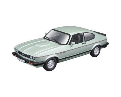  Miniature Burago FORD CAPRI 1982 VERTE- 1/24 - Miniature automobile