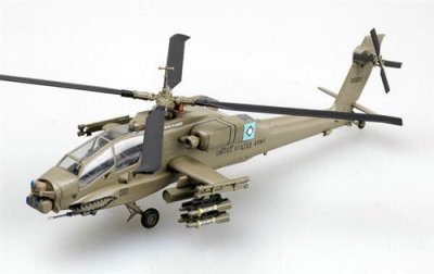 EASY MODEL Miniature  AH-64A Apache Devil's Dance - Afghanistan 2002-1/