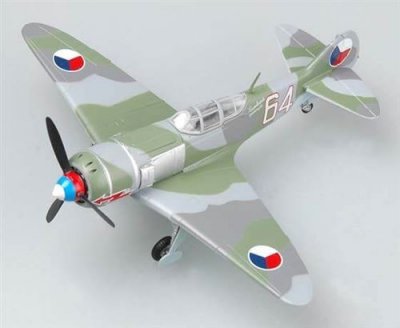 EASY MODEL Miniature  Lavotchin LA-7 White 64-1/72 - Miniature d'avion