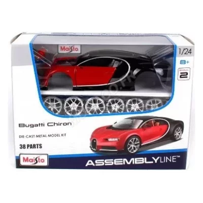 MAISTO Miniature  BUGATTI CHIRON (METAL KIT)- - Miniature automobile