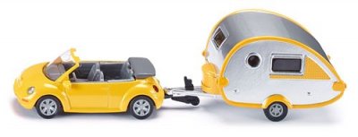 Miniature Siku voiture et caravane 1/87- 1/87 - Miniature automobile