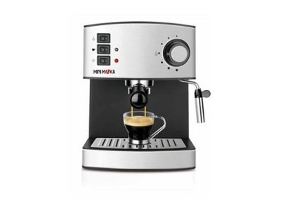 TAURUS Minimoka CM-1821 - Machine &agrave; caf&eacute; avec buse vapeur "Cappuccino" - 15 bar