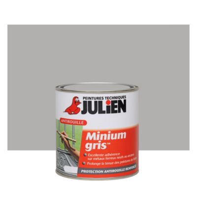 JULIEN Minimum gris primaire antirouille gris bleut&eacute; mat 250 ml