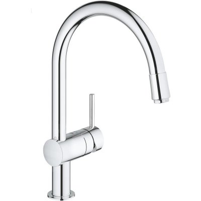 GROHE Minta mitigeur &eacute;vier avec mousseur extractible  (3291800E)
