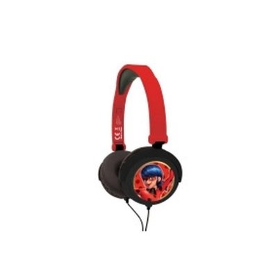 LEXIBOOK MIRACULOUS Casque st&eacute;r&eacute;o enfant  - pliable et ajustable