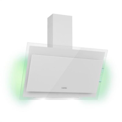 KLARSTEIN Mirage Hotte murale aspirante 90cm - D&eacute;bit 550m&sup3;/h - Panneau tactile - Classe A++ - Blanc