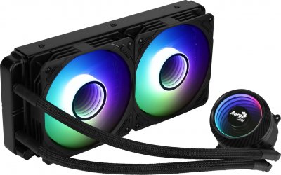 AEROCOOL Mirage l240 argb noir - kit de refroidissement watercooling cpu 240mm
