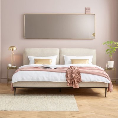 KARE DESIGN Miroir Curve rectangulaire laiton 200x70cm 