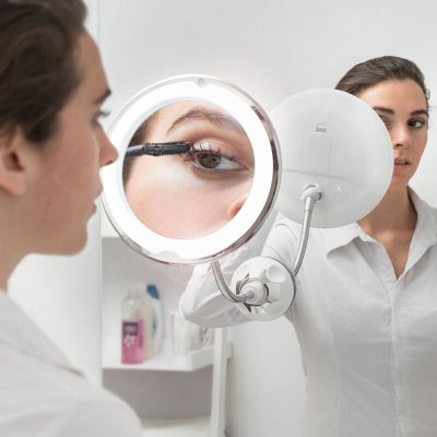 INNOVAGOODS Miroir de maquillage avec loupe et LED