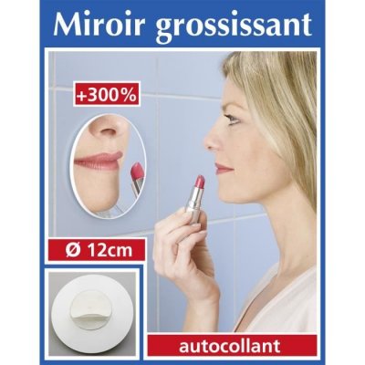WENKO Miroir grossissant autocollant 300%