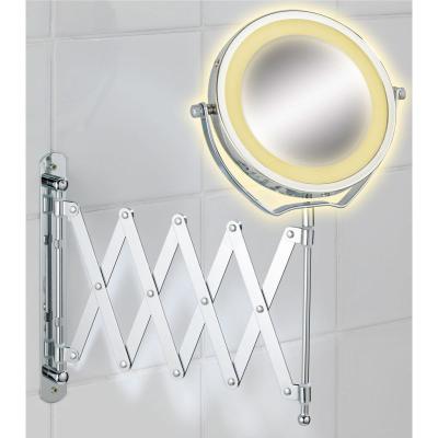 WENKO Miroir Grossissant Mural &agrave; LED Brolo