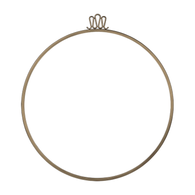 GUBI Miroir - Miroir RANDACCIO Diam 60cm x P 1,6cm Laiton Laiton, verre