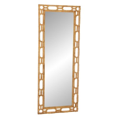 PARIS PRIX Miroir Mural En Rotin ""ring"" 172cm Naturel