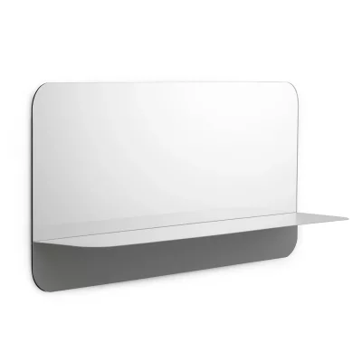 NORMANN COPENHAGEN Miroir mural horizontal gris Horizon Grey - 