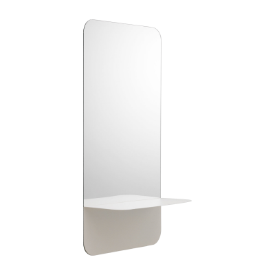 NORMANN COPENHAGEN Miroir mural vertical blanc Horizon blanc - 