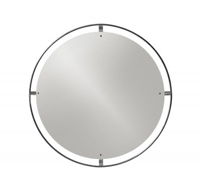 AUDO Miroir - NIMBUS Laiton bruni Laiton, miroir, MDF peint