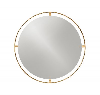AUDO Miroir - NIMBUS Laiton poli Laiton, miroir, MDF peint