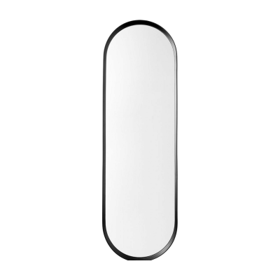 AUDO Miroir - NORM OVAL L 40 x P 3,5 x H 130 cm Noir