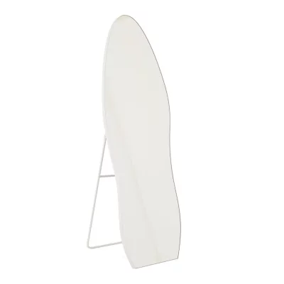 PARIS PRIX Miroir Sur Pied Design ""morton"" 180cm Blanc