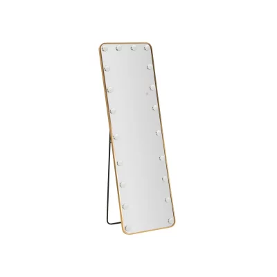 MAURO FERRETTI Miroir Sur Pied Led ""hollywood"" 160cm Or