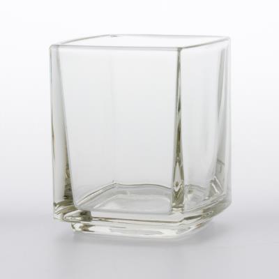 NA Mise en bouche en verre pr&eacute;ss&eacute; - lot de 6 - kube - 10cl