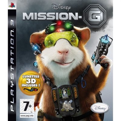 MISSION G / JEU CONSOLE PS3 + 2 paires de lunettes