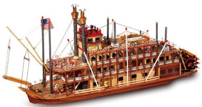 OCCRE Mississippi - Bateau Bois A Construire - Serie 4 - 
