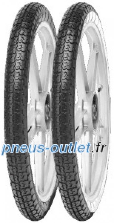MITAS  B4 ( 2.25-17 TT 39J roue arri&egrave;re, Roue avant ) Pneus Moto