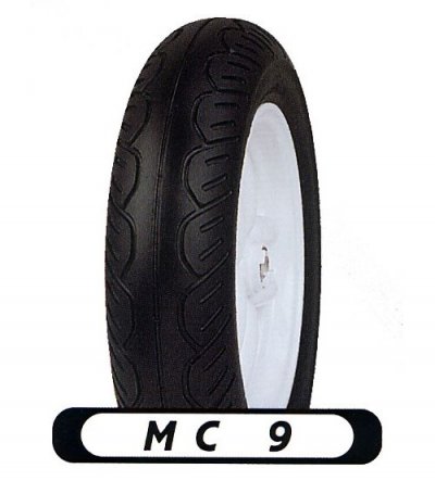 MITAS  Mc 9 Tl 48p Road Front Tire Argent&eacute; 90 / 90 / R16