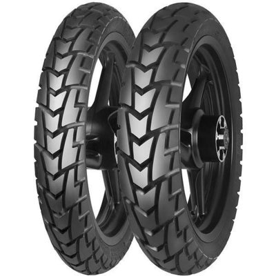 MITAS  MC32 ( 100/80-17 TL 52R Marquage M+S, Roue avant ) Pneus Moto
