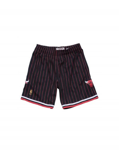 MITCHELL & NESS Mitchell And Ness NBA Chicago Bulls Swingman Shorts, Black