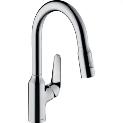 HANSGROHE Mitigeur cuisine douchette extractible 2 jets  Focus M42 
