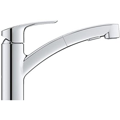 GROHE Mitigeur d'&eacute;vier avec douchette extractible  Eurosmart 30305001