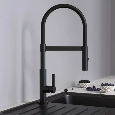 SCHUTTE Mitigeur d'&eacute;vier miami Noir mat Sch&uuml;tte Noir